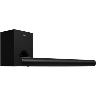 Tcl TCL 2.1-Channel Home Theater Sound Bar With Wireless Subwoofer TS3010 Black TS3010 Black